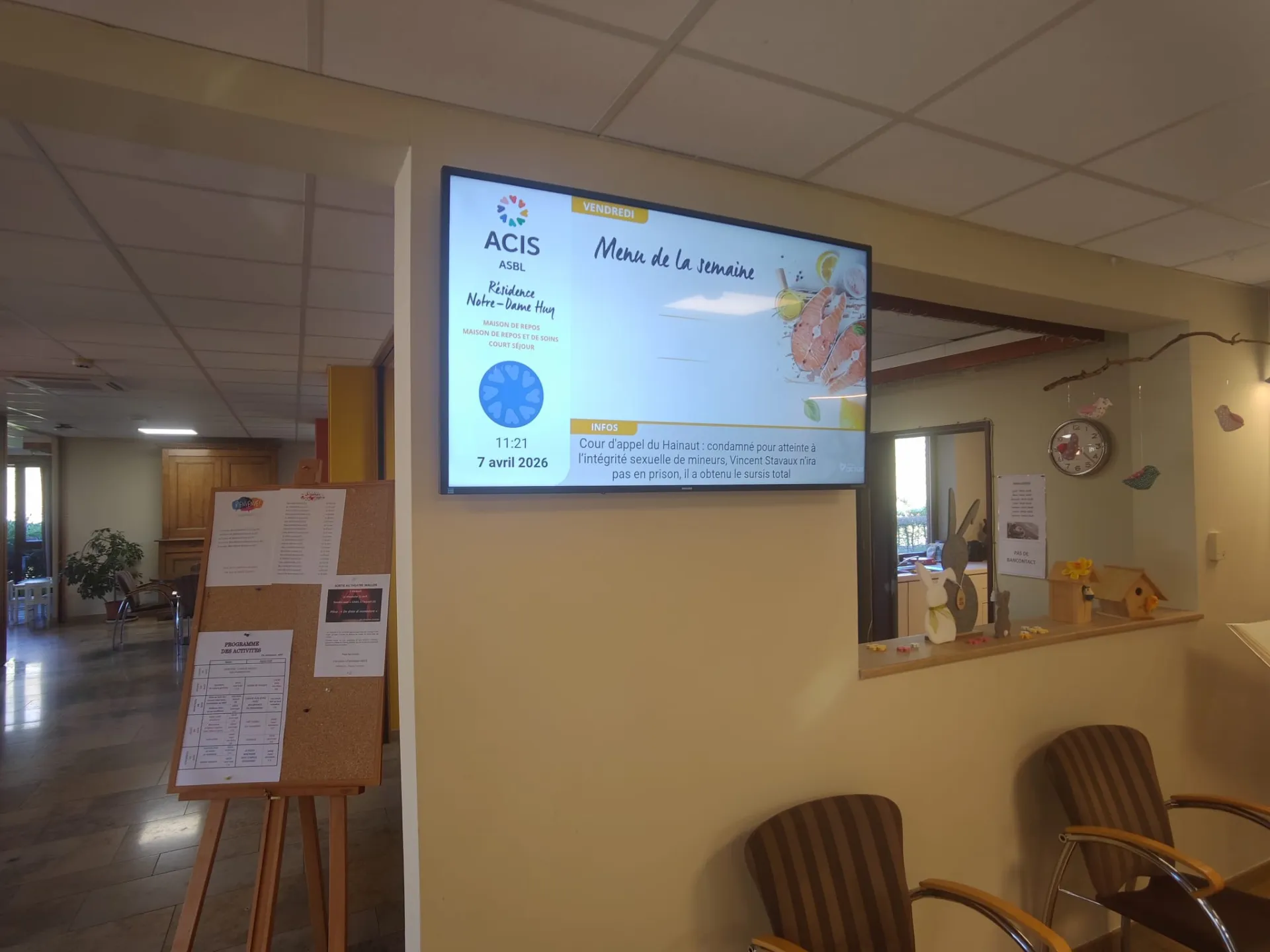 Acis Huy &eacute;cran affichage dynamique