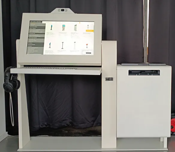 Borne guichet &eacute;lectronique SPW Namur
