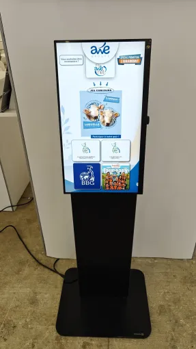 Inoveo borne tactile foire libramont