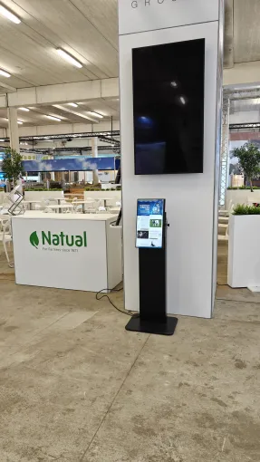 Inoveo borne tactile foire libramont