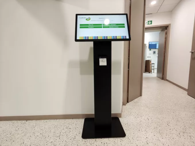 Solution gestion file d'attente et prise de RDV &agrave; la commune de Fl&eacute;ron