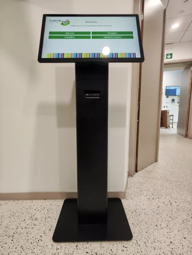 Solution gestion file d'attente et prise de RDV &agrave; la commune de Fl&eacute;ron