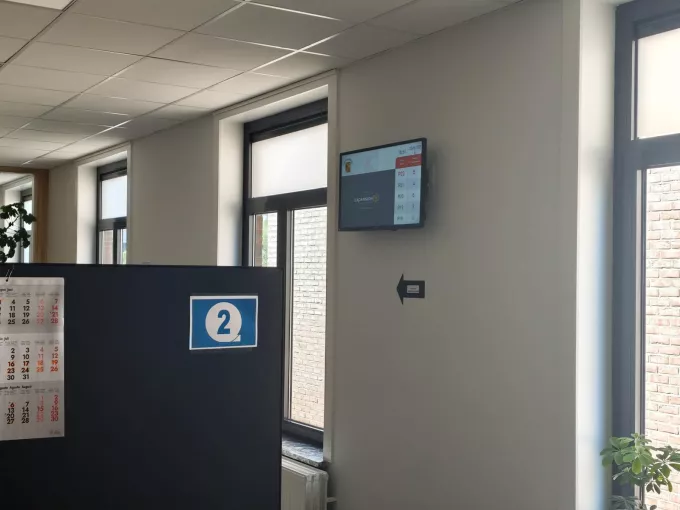 gestion file d'attente Ville de Tubize