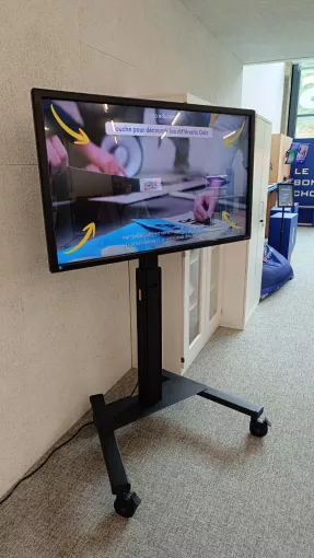 Educam Cit&eacute; des M&eacute;tiers Ecran interactif