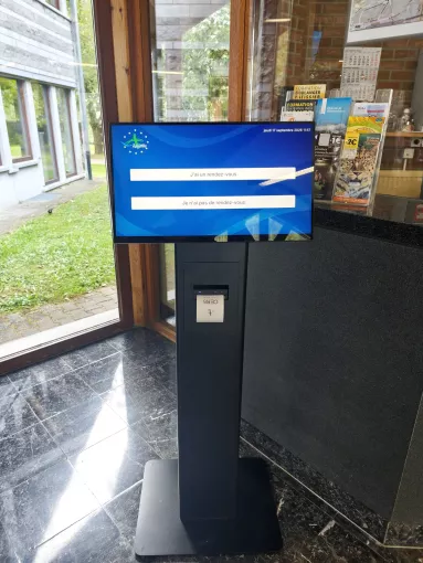 Gestion de file d'attente avec RDV commune d'Aywaille