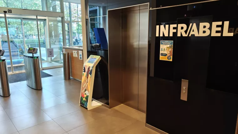 Borne de mesure de la satisfaction collaborateurs Infrabel