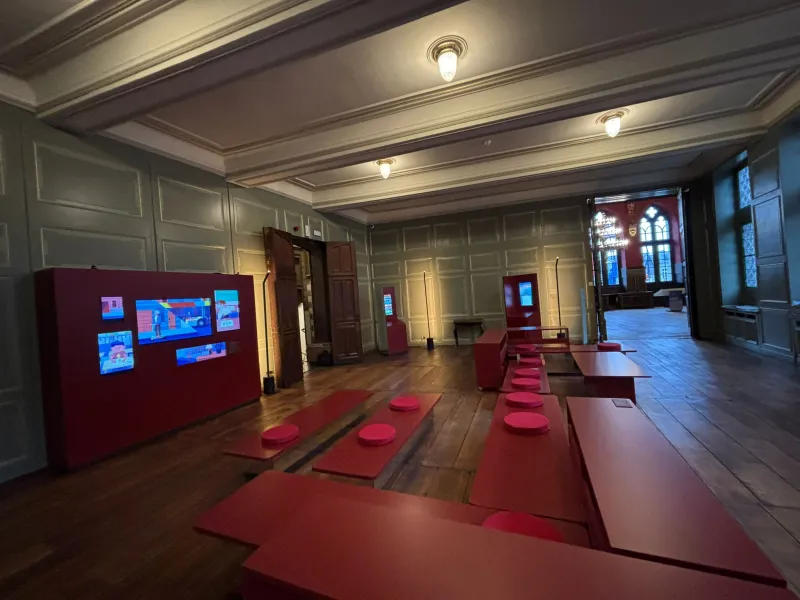 Parcours interactifs &agrave; l'H&ocirc;tel de ville de Mons