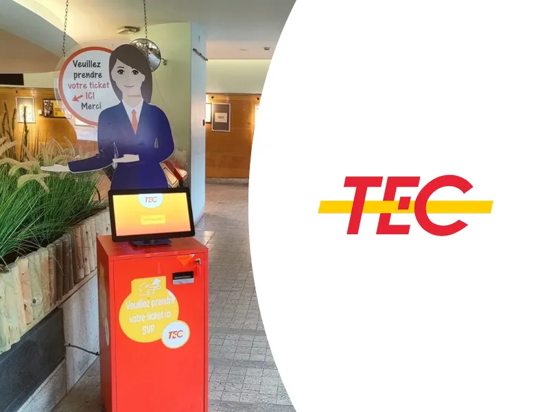 Syst&egrave;me de gestion de file d'attente pour la maison du TEC de Li&egrave;ge