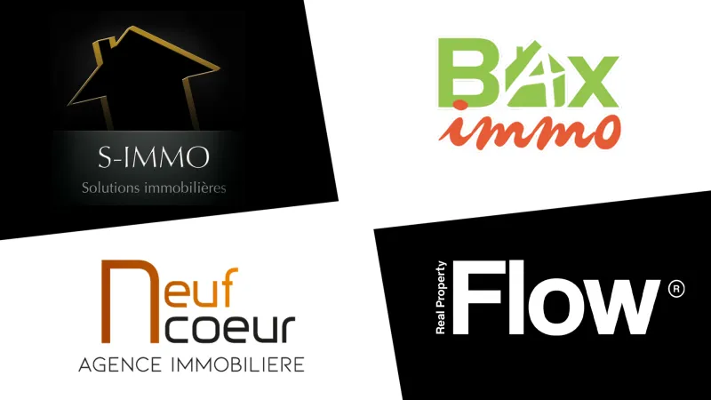 Nouveaux &eacute;crans vitrines pour 4 agences immobili&egrave;res