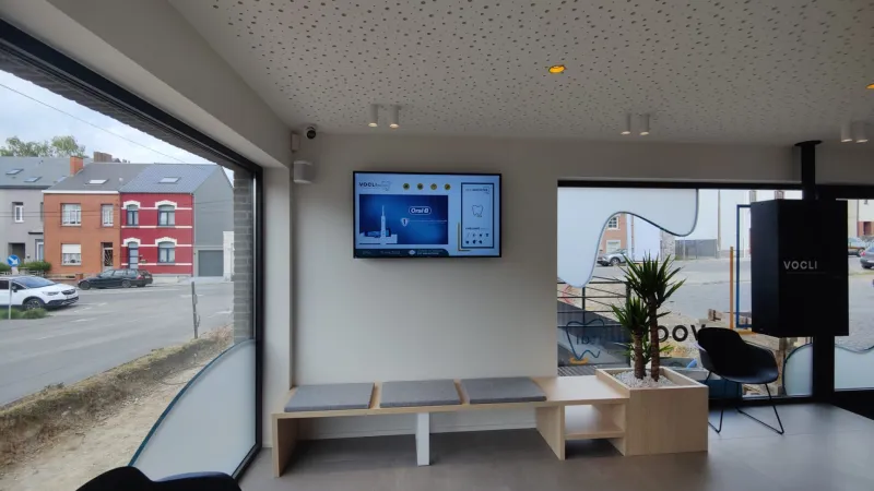 Digitalisation sur &eacute;crans dans Cabinet dentaire Voclidental &agrave; Namur
