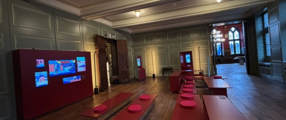 Parcours interactifs à l'Hôtel de ville de Mons
