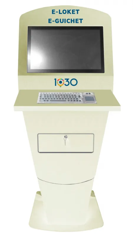Borne tactile interactive AMF 22&rsquo;&rsquo; ou 27&rsquo;&rsquo;