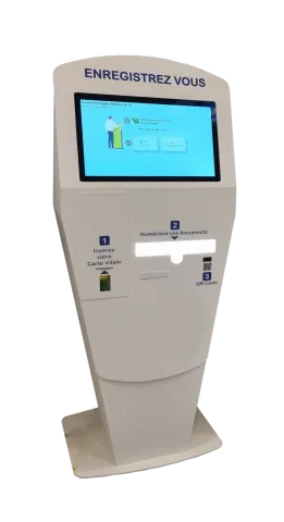 Borne tactile interactive AMF 22&rsquo;&rsquo; ou 27&rsquo;&rsquo;