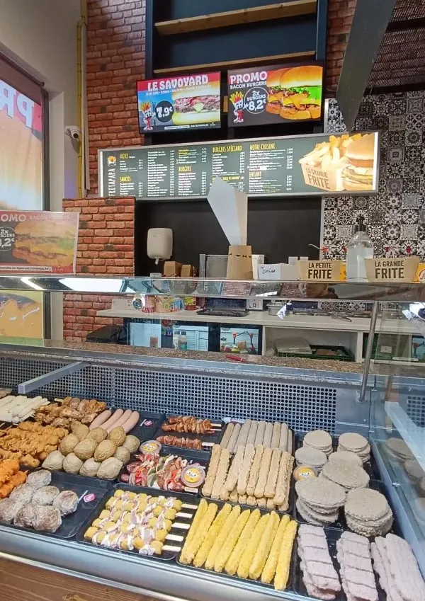 &Eacute;crans d'affichage dynamique chez Fritapapa