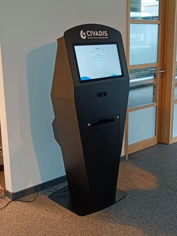 borne tactile civadis