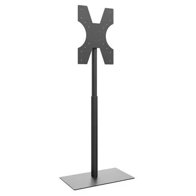 Pied de sol pour &eacute;cran vitrine Hagor