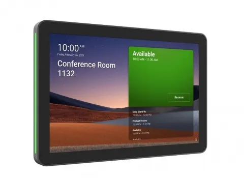 Tablette de r&eacute;servation de salle de r&eacute;union